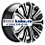 Khomen Wheels 6,5x16/5x108 ET45 D60,1 KHW1610 (Chery Tiggo 3/Tiggo 3 Pro) Black-FP