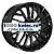 Khomen Wheels 7x17/5x110 ET46 D63,3 KHW1717 (Changan CS35/CS35 Pro) Black
