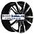 Khomen Wheels 7,5x19/5x114,3 ET40 D67,1 KHW1905 (Mitsubishi) Black-FP