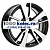 Khomen Wheels 7x17/5x114,3 ET37 D66,5 KHW1704 (Jolion) Black-FP